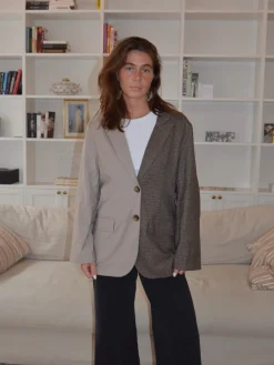 Vivenne duo blazer - Beige/brun