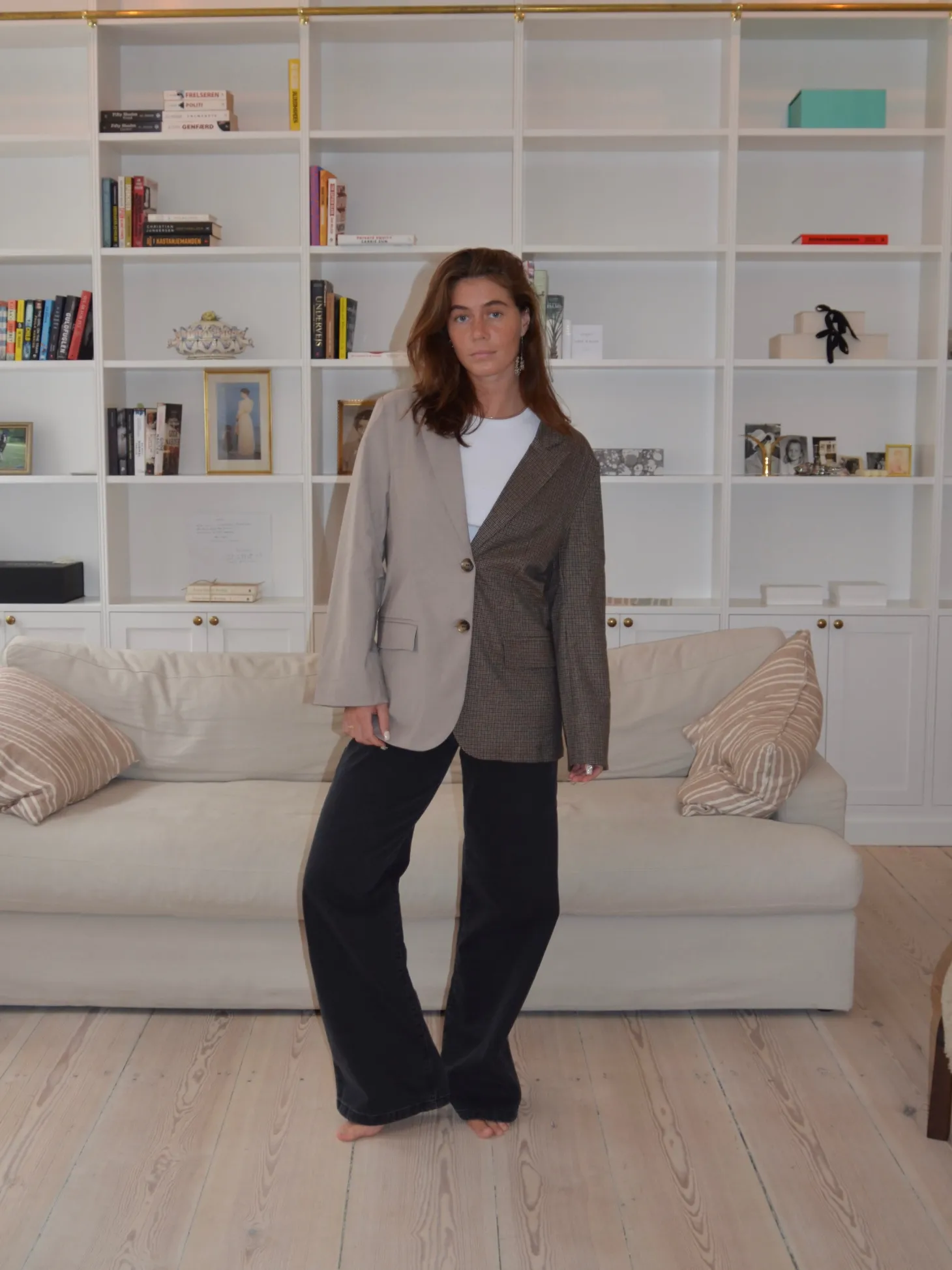 Vivenne duo blazer - Beige/brun