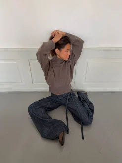 Vivina turtleneck - Brun