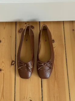 Waverly ballerina - Cognac