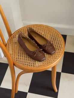 Waverly ballerina - Cognac