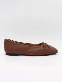 Waverly ballerina - Cognac