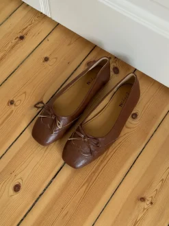 Waverly ballerina - Cognac