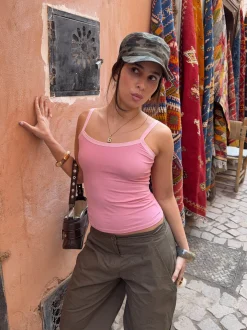 Wren tank top - Pink/lyserød