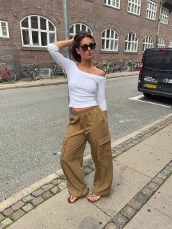 Yassy cargobukser - Lysebrun