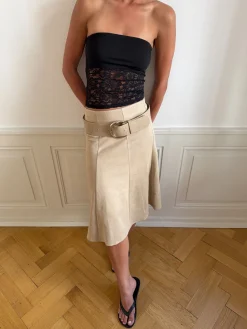 Zera tubetop i blonde - Sort