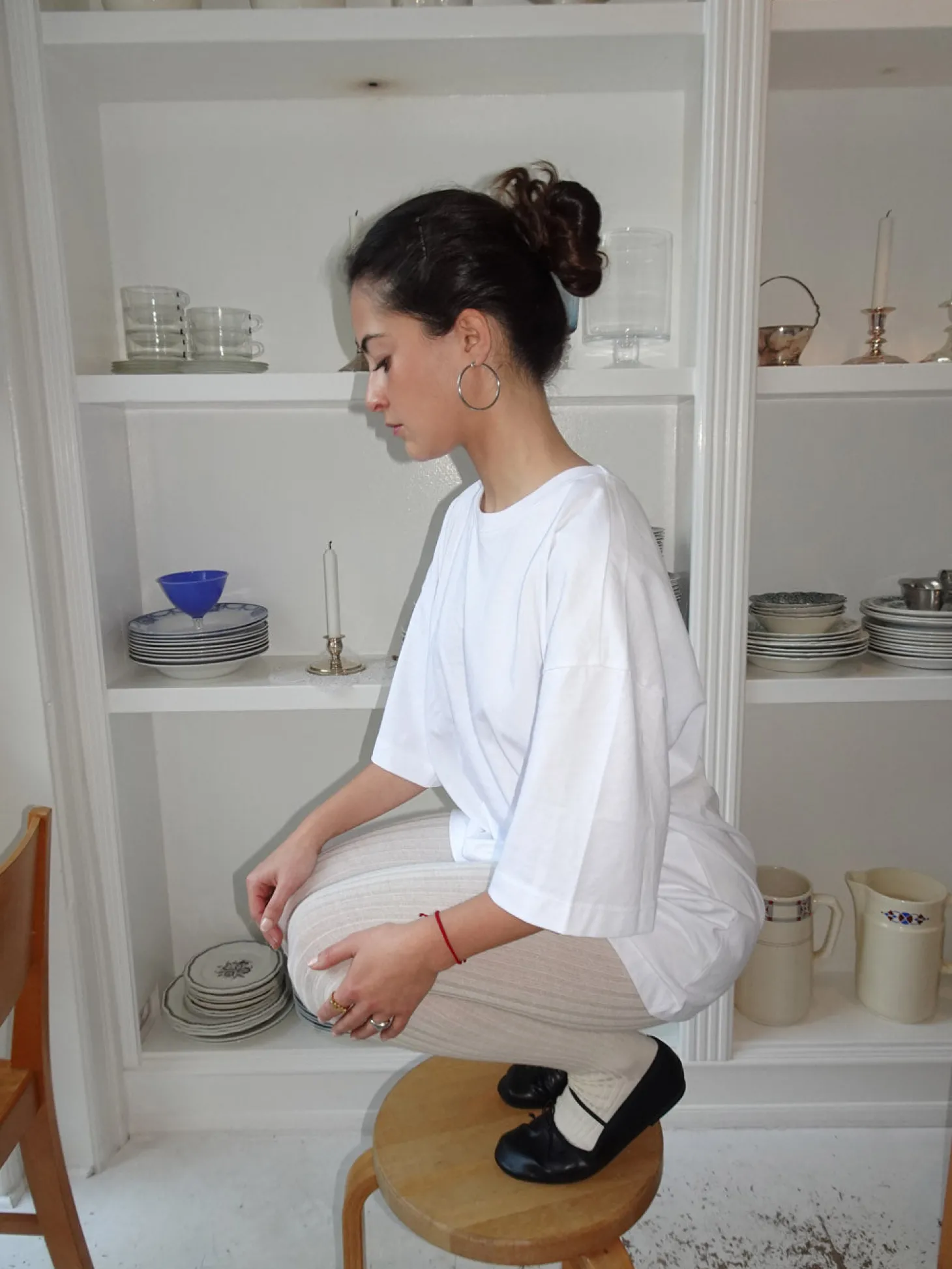 Zinnia oversized t-shirt - Hvid